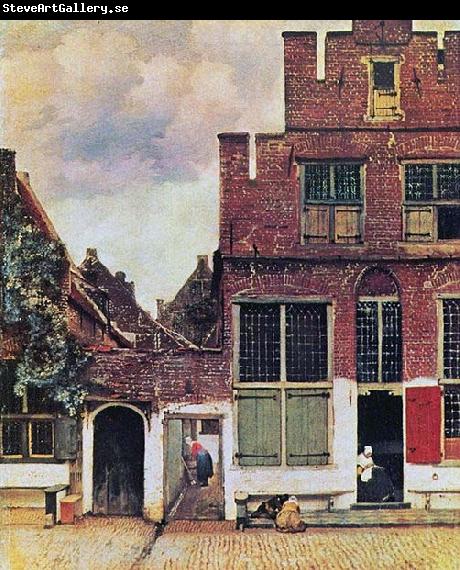 Johannes Vermeer The Little Street,